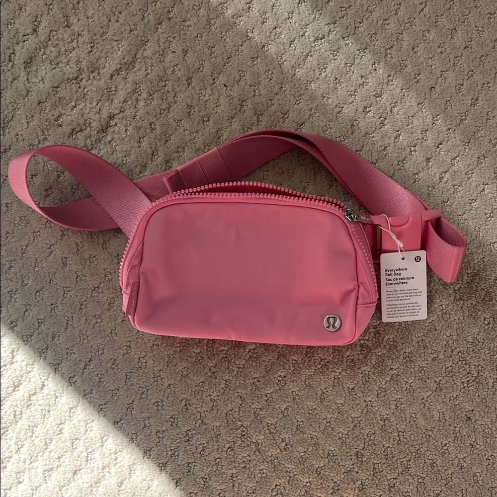 lululemon athletica Pink Crossbody Belt Bag